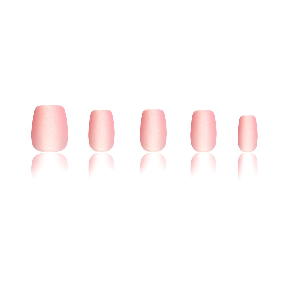 Luminail プレミアムつけ爪 - フェミニンピンクロングネイルンクロングネイル - ネイルチップ(付け爪)専門店luminailルミネイル