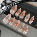 ネイルチップ Luminail プレミアムつけ爪 - フェアリーバタフライロングネイル - ネイルチップ専門店 Luminail ルミネイル